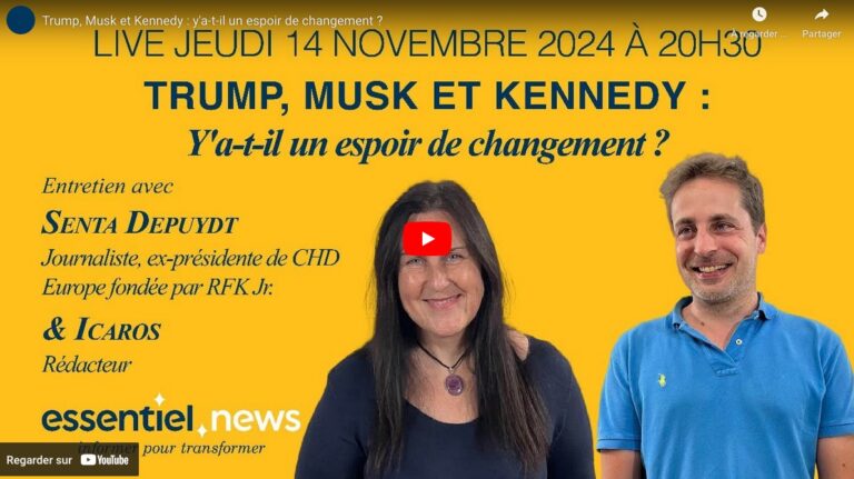 Trump, Musk et Kennedy : y a-t-il un espoir de changement ?