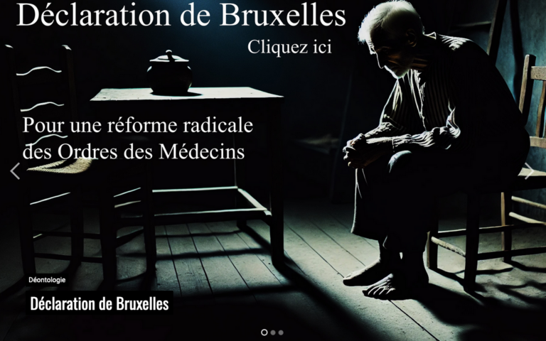 Déclaration de Bruxelles : pour une réforme radicale des Ordres des médecins